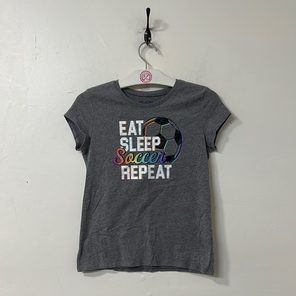 Place Gray Short Sleeve Tee Casual Comfort - Picture 1 of 2